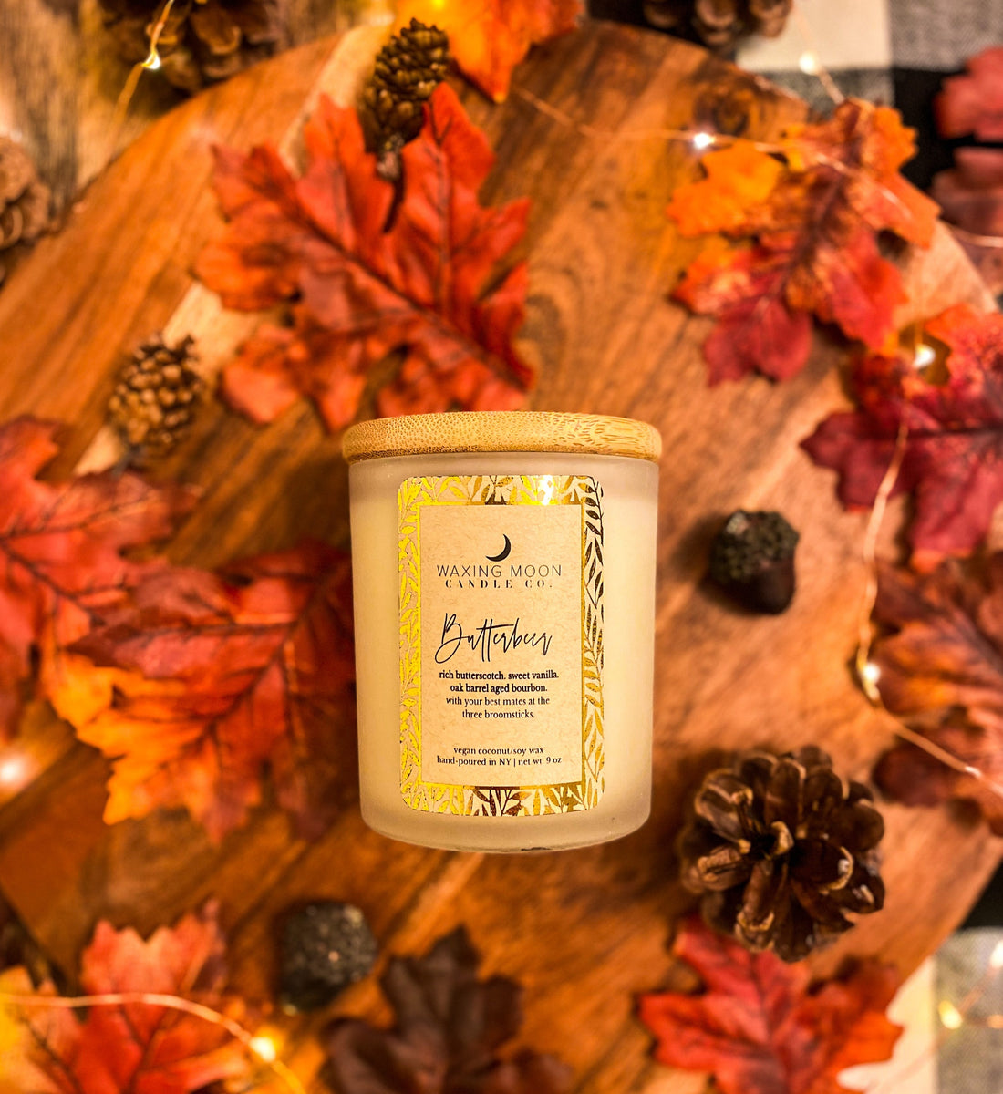 Butterbeer Waxing Moon Candle Co.